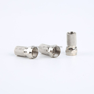 <span class=keywords><strong>Connecteur</strong></span> F 75-5 <span class=keywords><strong>à</strong></span> <span class=keywords><strong>visser</strong></span>, compatible avec câble coaxial RG6 pour <span class=keywords><strong>antenne</strong></span> satellite <span class=keywords><strong>TV</strong></span>, type twist-on - Product Image 2