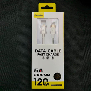Singstar nhà máy bán buôn loại cáp C 60W sạc nhanh với hộp đóng gói liên quan - Product Image 5