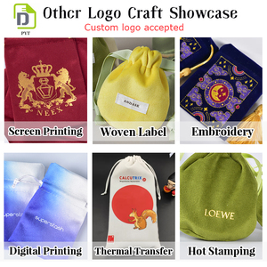 Tùy Chỉnh In Sang Trọng Dây Kéo Nước Hoa Bút Đồng Hồ Trang Sức Quà Tặng Trang Điểm Nhung Pouch Túi Cho Đồ Trang Sức - Product Image 4