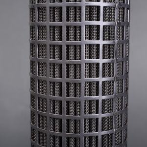 Reusable 20um Stainless Steel <strong>Mesh</strong> Metal Pleated Filter Cartridge for Industrial Waste Gas Treatment Systems - Product Image 3