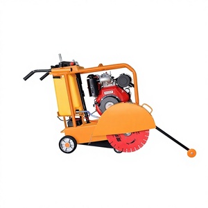 Machine à découper le béton à moteur diesel avec capacité de coupe de 18 cm, gravure et rainurage automatiques, rayon de braquage court - Product Image 3