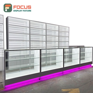 ตู้โชว์บุหรี่แบบสองด้าน บานกระจก ประตูล็อคได้ ชั้นวางหลายชั้น - Product Image 6