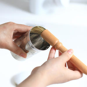 Cepillo de Limpieza para Molinillo de Café con Mango de Madera, Cepillo de Polvo de Cerdas de Cerdo para Molinillo de Granos y Cafetera Doméstica - Product Image 5