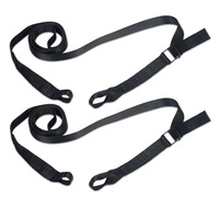 Sangle de fixation rapide pour bâton de trekking en bambou à 3 sections, support d'arbre, échelle, remplacement, fixation portable pour la randonnée, verrouillage rapide