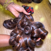 Cheveux vierges vietnamiens non traités, cuticules alignées, provenant d'un seul donneur, ondulation naturelle, mèches de cheveux indiens bruts