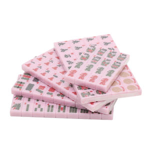 Juego de Mahjong Americano Personalizado de Lujo, Juego de Mahjong de Acrílico de Singapur para Viajes, <span class=keywords><strong>Mesa</strong></span> de Entretenimiento - Product Image 6