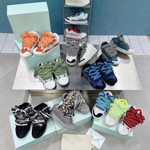 High Quality <strong>Stock</strong> Luxury Designer Shoes Leather Curb <strong>Sneakers</strong> Fashion Original Designer <strong>Sneakers</strong>