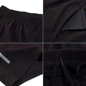 Pantalones cortos ligeros para hombre que absorben la humedad para actividades al aire libre con bolsillos con cremallera - Product Image 5