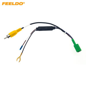 Adaptador de Cable <span class=keywords><strong>convertidor</strong></span> de enchufe de vídeo para cámara trasera inversa de aparcamiento de coche para Isuzu/Mitsubishi/Suzuki Cable <span class=keywords><strong>MP5</strong></span> de coche - Product Image 6