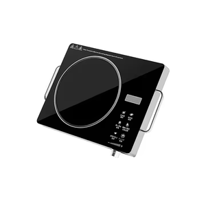 Table de cuisson à induction 2200W en gros SKD, cuisinière électrique numérique électromagnétique, réchaud infrarouge en cristal - Product Image 2