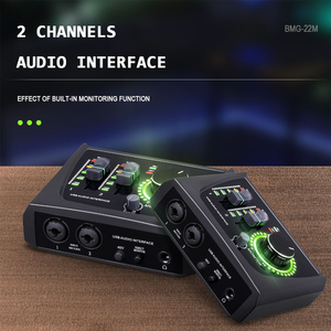 Tarjeta de Sonido USB Externa Profesional, Interfaz de Audio con Múltiples Sonidos Electrónicos y Voz Ajustable para Grabación en <span class=keywords><strong>Estudio</strong></span> y en Vivo - Product Image 4