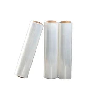 Hot Selling Clear Stretch Film Wrapping <b>Sheet</b> Film Pe <b>Plastic</b> Stretch Cling Film - Product Image 1