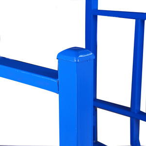 Phong cách mới nhiệm vụ nặng nề xếp chồng giá có thể điều chỉnh có thể gập lại thép lốp kệ lưu trữ lốp kệ - Product Image 4