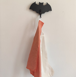 Gỗ BAT cutout màu đen crafting <span class=keywords><strong>DIY</strong></span> Halloween Nhà tường trang trí nội thất tuyệt vời cho tay khăn mặt nạ móc áo với các công cụ giá bán buôn - Product Image 1