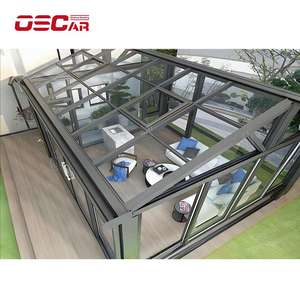 Panneaux de toit Piscine Sunroom <span class=keywords><strong>Prix</strong></span> Bricolage Assemblage Jardin Patio Intérieur Extérieur Alternative à la véranda Tuiles Sunroom - Product Image 2