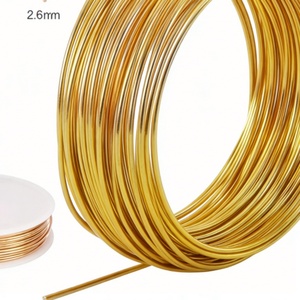 Alambre Redondo Sólido de Latón C28000 CuZn40, Diámetro Seleccionable de 0.1mm a 5mm, Servicios de Corte y Soldadura Disponibles - Product Image 1