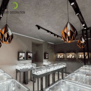 Diseño de Exhibición de Joyería para Pared, Kiosco de Joyería, Vitrina, Decoración de Tienda de Joyería, Diseño de Tienda - Product Image 1