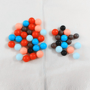 Trong Kho 12Mm 12.5Mm 12.7Mm Màu Xanh Màu Xanh Lá Cây Màu Vàng Nhựa Quả Bóng Nhỏ Màu Nhựa Float Bóng - Product Image 3