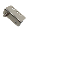 Charnière de porte en fer de conception simple et moderne, support d'étagère en angle CT, quincaillerie de fixation, charnière supérieure de porte d'armoire, vente en gros