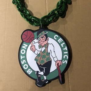 <span class=keywords><strong>Collier</strong></span> chaîne avec logo de l'équipe de basketball des <span class=keywords><strong>Philadelphia</strong></span> 76ers des États-Unis, pour fans, mode hip-hop, en mousse EVA 3D, vente en gros - Product Image 1