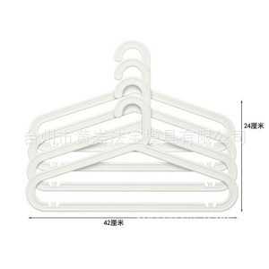 <b>Plastic</b> Hangers Non Slip Rectangle <b>Hook</b> Type PP Injection Molding Household Use - Product Image 3