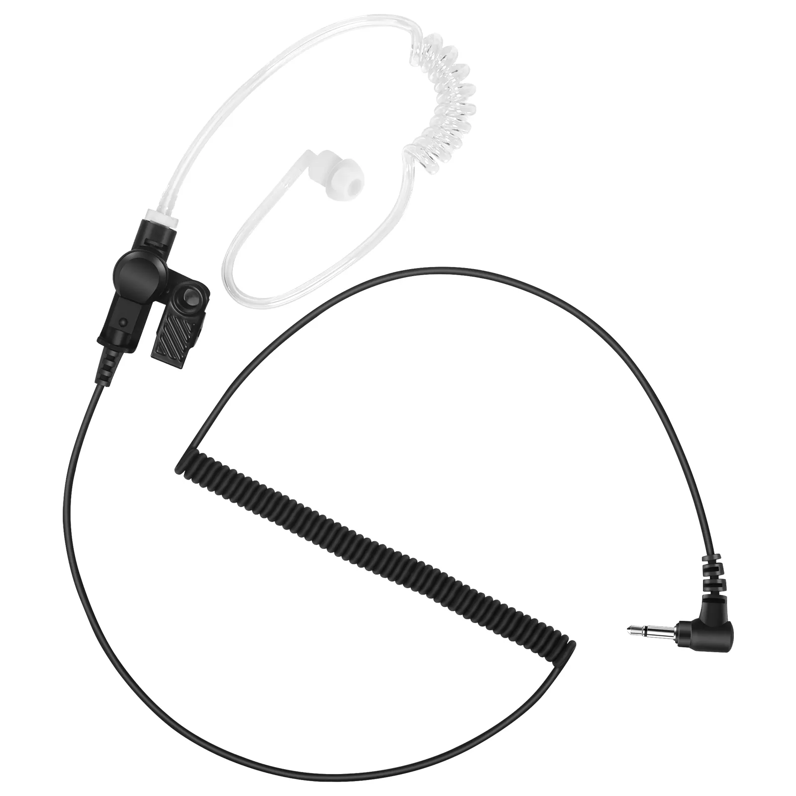 Écouteur radio bourgeon Type d'insertion écouteurs à réduction de bruit casque talkie-walkie écouteur radio bidirectionnel écouteur