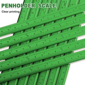 <b>Carpenter</b> Flat Pencil with Printed Ruler Wood Graphite Construction Pencils for Woodworking Marking <b>Tool</b> - Product Image 3