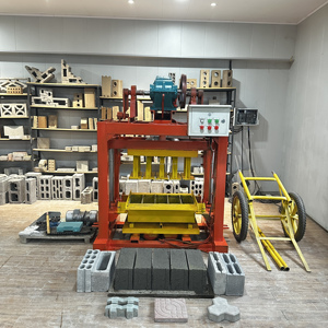 Mesin pembuat blok semen hidrolik Diesel 4-40 mesin pembuat blok beton - Product Image 2