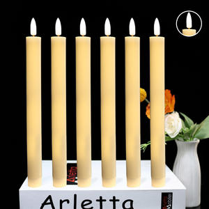 डीलक्स थोक अवकाश पार्टी प्रकाश फ्लैमेलेस एलईडी मोमबत्ती यथार्थवादी चलती लौ ज्यामितीय पैटर्न शादी की आपूर्ति - Product Image 6