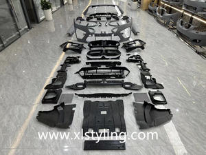 Kit de carrosserie de conversion d'accessoires de voiture pour BMW X5 <span class=keywords><strong>GO5</strong></span> LCI 2024 mise à niveau vers X5M F95 LCI pare-chocs avant arrière - Product Image 4