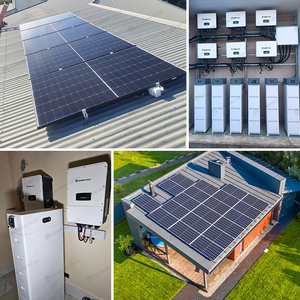 Sistema Solar de 15kw 10kw, Kit de 5kw de Buena Calidad, Sistema Completo de Energía Solar e Híbrido de 30 Kw SW-30KW-HY 15kw 10kw Sistema Solar de 5kw P - Product Image 6