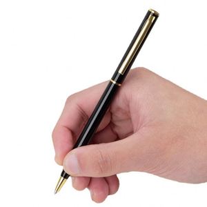Hot Selling High Quality Business Bulk Luxury Metal Roller Ballpoint Pen With Custom Engraved Printing Logo for Office Gift - Product Image 5