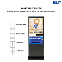 HRAY Kiosco Digital Vertical de 32 Pulgadas con Android, Panel de 50000 Horas de Duración, para Clínicas, Guía Médica, Transmisión, Compatible con OEM y ODM