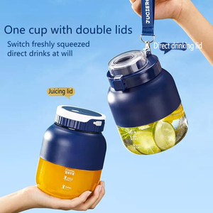 Licuadora Deportiva Inalámbrica Portátil de Gran Capacidad (500 ml), Mini Licuadora Eléctrica Multifuncional con Correa y Doble Tapa - Product Image 3