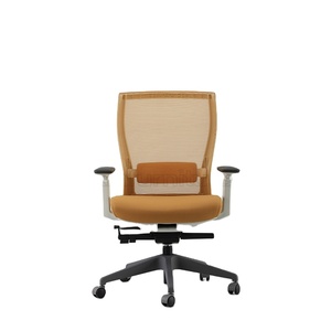 Mesh Executive Swivel Computer Task <strong>Chair</strong> Plastic Ergonomic Mesh <strong>Office</strong> <strong>Chair</strong> with <strong>Adjustable</strong> <strong>Arms</strong> and Thick Padding Seat - Product Image 4