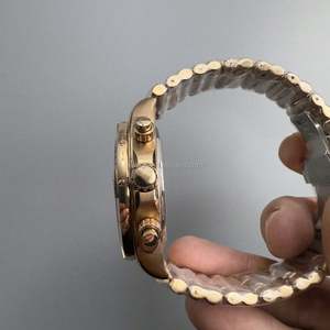 Relojes de Hombre de Lujo, Cronógrafo de Cuarzo, Oro Rosa, Acero Inoxidable 316L, Movimiento Japonés VK, Reloj para Hombre, Orologi - Product Image 3