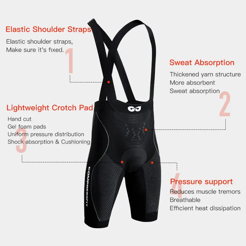 GOLOVEJOY Manufacturer Short Sleeve Cycling Wear High Quality Sports Cycling Shorts Wholesale Best Selling Cycling Set