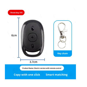 Control Remoto de 3 Botones para Vehículo Eléctrico, Frecuencia 315/433, Compatible con Scooter, Llave Electrónica, Accesorio - Product Image 2