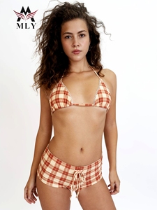 OEM Texturierter Bikini Maßgeschneiderter Damen-Badeanzug Bedrucktes Bikini-Set Sexy Damen-Bademode <span class=keywords><strong>2026</strong></span> - Product Image 2