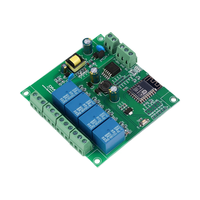 ESP8266 Modul Relai WIFI Nirkabel 4 Saluran ESP-12F Papan Pengembangan AC/DC 5V/7-28V/5-80V Remote Control Aplikasi E-WeLink