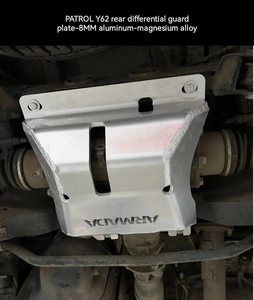 Plaque de protection moteur en alliage Al Mg de qualité aérospatiale JK 5 mm pour Nissan Patrol Y62 (2014-2021) Armada SUV Offroad Performance Underbody - Product Image 3