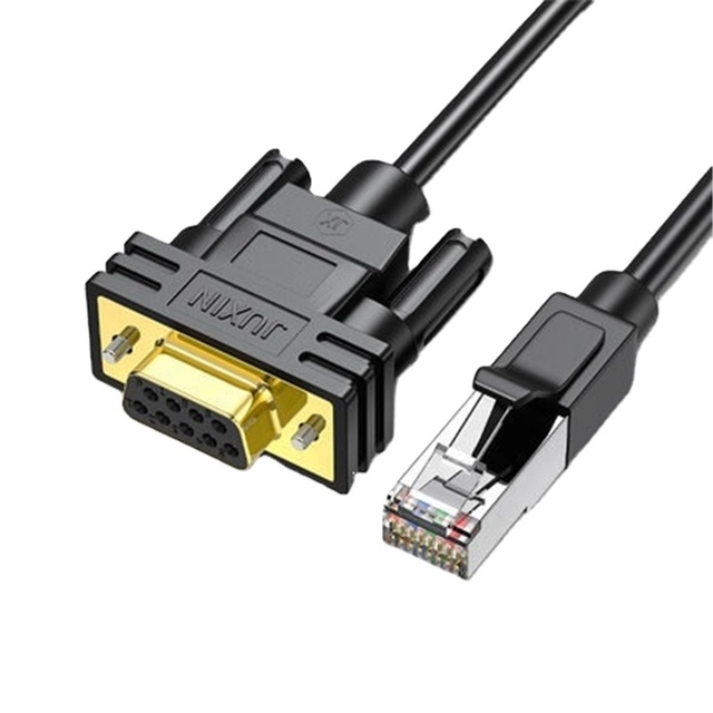 cisco Cable Console Connection Cable RJ45 to RS232 Cable 9-pin COM Serial Port DB9 Data Cable Exchange