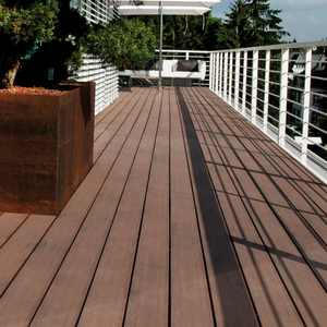 Étanche Anti-UV Rainuré Wpc Platelage Balcon À L'extérieur De Plancher Composite - Product Image 4
