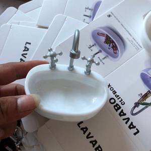 Support magnétique de bureau pour pinces à papier, en ABS, couleur or et argent, pour lavabo ou évier - Product Image 3