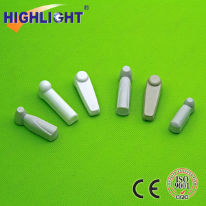 แท็กแม่เหล็กป้องกันการโจรกรรมสินค้าแบบแข็ง สี<span class=keywords><strong>เทา</strong></span> สำหรับร้านค้าปลีกและขายส่ง ระบบ EAS แบบแบน รูปทรงดินสอ สำหรับเสื้อผ้า ความถี่ 58KHz - Product Image 2