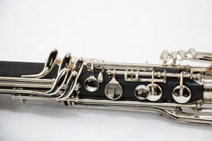 Profesional BB Tone Black 20-Keys <span class=keywords><strong>Clarinete</strong></span> <span class=keywords><strong>bajo</strong></span> de goma dura Plateado Low E <span class=keywords><strong>Clarinete</strong></span> para música disponible para la venta - Product Image 2