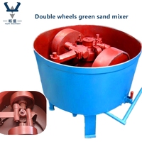 Machine à mélanger le sable vert de fonderie Muller pour la coulée de l'argile et le mélange du sable