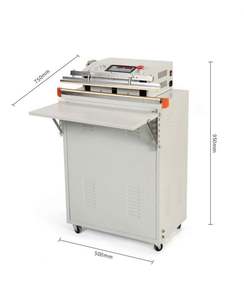 เครื่องซีลสูญญากาศแบบปั๊มสำหรับเก็บไส้กรอก ถุงเก็บอาหาร เครื่องซีลสูญญากาศสำหรับเนื้อสัตว์ อาหารทะเล ธัญพืช ลูกอม ถั่ว เครื่องแพ็คสูญญากาศ - Product Image 3