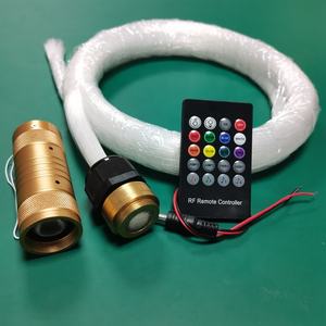 Kit de Luces LED Luminosas de Fibra Óptica de 7 Colores, Luces de Techo con Efecto de Estrellas Centelleantes, Árbol de Fibra Óptica DIY, Luz Brillante - Product Image 1