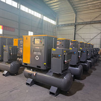 Kompresor Udara Sekrup Vortek Empat-dalam-Satu Tenaga AC Stasioner 230/460V Tangki 500L 22kw 30hp 7/8/10/12bar 16bar Berpendingin Udara Garansi 1 Tahun